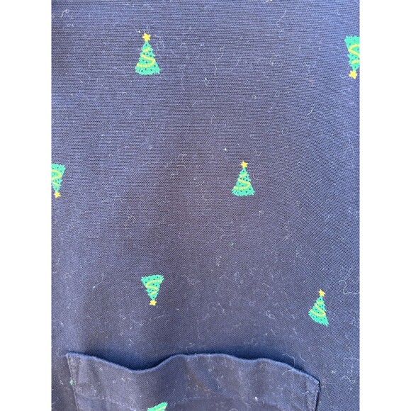 Old Navy Mens Button Down Shirt Christmas Tree Print Long Sleeve Holiday XXL - Picture 3 of 6